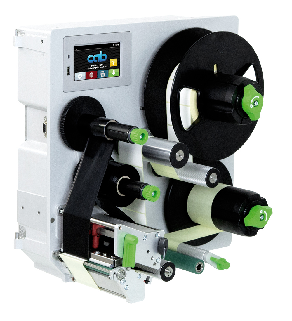 Thermotransfer Etikettendruckspender Hermes Q CAB
